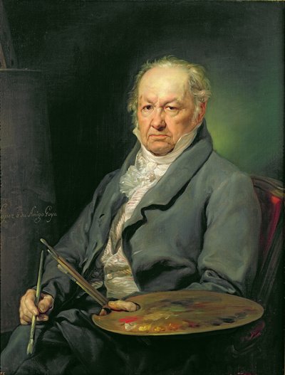 Francisco José de Goya, 1826 de Vicente Lopez y Portana